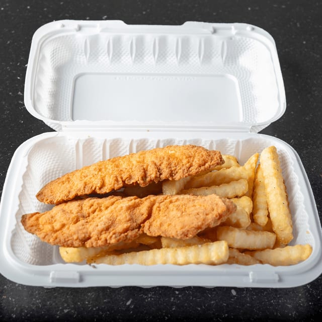 Deluxe Chicken Tender Tray.