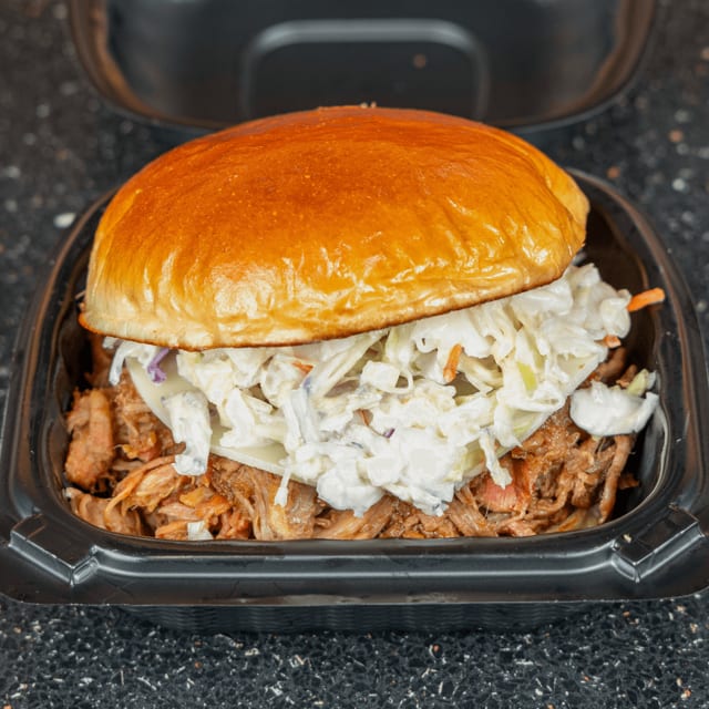 Pulled Pork Sandwhich.