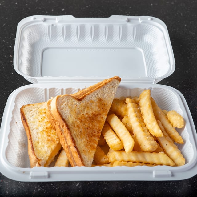 Kids Grilled Cheese Sandwich.