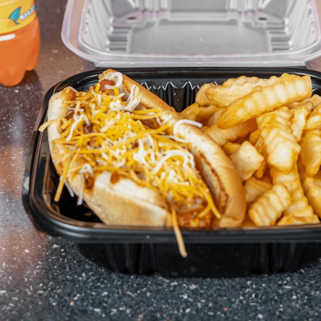 Chili Cheese Dog Special.