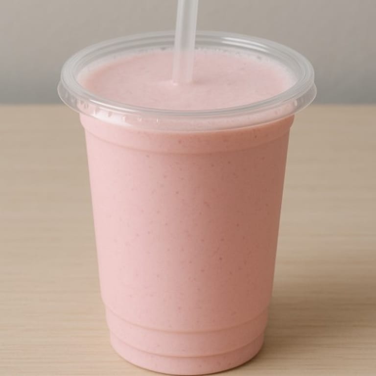 Delicious Strawberry Milkshake