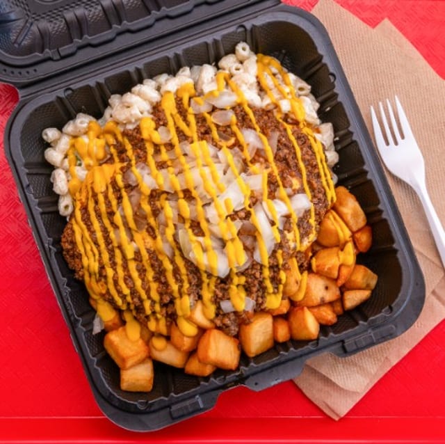 Cheeseburger Plate.
