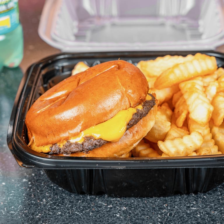 Indulge in Our Deluxe Burger